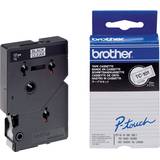 Kontorartikler Brother P-Touch Labelling Tape Black on Clear