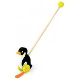 Billig Skubbelegetøj Viga Push Toy Penguin 50962