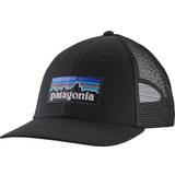 Økologisk materiale Hovedbeklædning Patagonia P-6 Logo LoPro Trucker Hat - Black