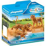 Playmobil Figurer Playmobil Family Fun Tigers with Cub 70359