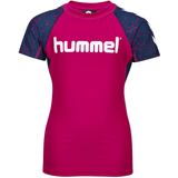 Hummel UV-trøjer Hummel Oyster Swim Tee - Magenta (202324)