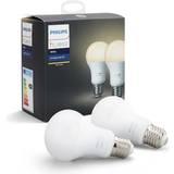 Philips hue e27 2 pack Philips Hue White LED Lamp 9W E27 2-pack
