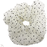 Bows By Stær Naja Big Scrunchie with Small Dots