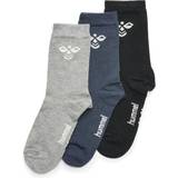 32 Børnetøj Hummel Sutton Socks 3-pack - Black/Grey Melange/Blue Nights (207550-2049)