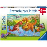 Ravensburger Dinosaurs 2x24 Pieces