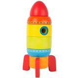Babylegetøj Legler Colourful Stacking Rocket