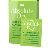 Servietter Deodoranter Dermix Absolute Dry Wipes 10-pack