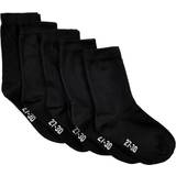 31/34 - Babyer Børnetøj Minymo Socks 5-pack - Black (5077-106)