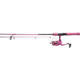 Fiskestang med hjul Kinetic RamaSjang CC Pink Combo Set 5'6" 5-24g