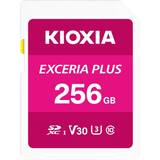 256 GB - V30 Hukommelseskort Kioxia Exceria Plus SDXC Class 10 UHS-I U3 V30 256GB