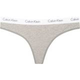 Calvin Klein CK One Cotton Thong - Grey Heather