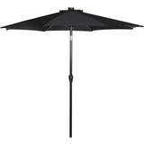 Garden parasol Outfit Parasol ed LED & Solpanel 300cm