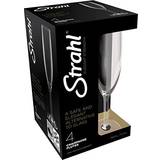 Stabelbare - Transparent Champagneglas Strahl - Champagneglas 16.6cl 4stk