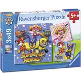 Klassiske puslespil Ravensburger Paw Patrol Puzzle 3x49 Pieces