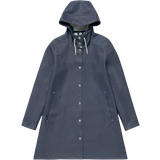 Blå - Gummi Tøj Stutterheim Mosebacke Raincoat - Navy