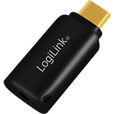 LogiLink Kabler LogiLink USB C - 3.5mm M-F Adapter