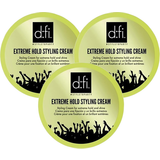 D:Fi Glans Stylingprodukter D:Fi Extreme Hold Styling Cream 75g 3-pack