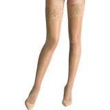 Wolford Blomstrede Tøj Wolford Satin Touch 20 Stay-Up - Fairly Light