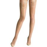 Beige Stay-ups Wolford Satin Touch 20 Stay-Up - Gobi