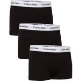Elastan/Lycra/Spandex Underbukser Calvin Klein Cotton Stretch Low Rise Trunks 3-pack - Black