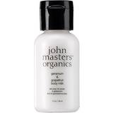 Rejseemballager Bodylotions John Masters Organics Body Milk Geranium & Grapefruit 30ml