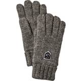 9 - Dame Handsker Hestra Basic Wool Gloves - Charocoal