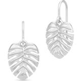 Julie Sandlau Smykker Julie Sandlau Philo Leaf Earrings - Silver