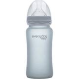 Everyday Baby Grå Babyudstyr Everyday Baby Glass Baby Bottle 240ml