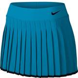 Blå - Tennis Nederdele Nike Court Victory Skirt Women - Mid Blue