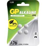 GP Batteries Alkalisk Batterier & Opladere GP Batteries LR44 4-pack