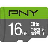 PNY 16 GB Hukommelseskort PNY Elite microSDHC Class 10 UHS-I U1 85MB/s 16GB