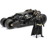 Metal - Superhelt Legetøjsbil Jada DC Comics The Dark Knight Batmobile & Batman