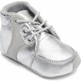 Læder Lær at gå-sko Bundgaard Prewalker Lace - Silver