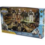 Hunde Actionfigurer Chap Mei Soldier Force Team Patrol Figures Set