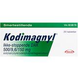 Acetylsalicylsyre Håndkøbsmedicin Kodimagnyl 500mg/9.6mg/150mg 20 stk Tablet