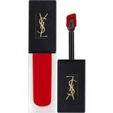 Yves Saint Laurent Læbestifter Yves Saint Laurent Tatouage Couture Velvet Cream Liquid Lipstick #201 Rouge Tatouage