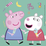 Børnefester Festartikler Globosnordic Paper Napkins Peppa Pig 20-pack