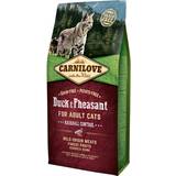 Tørfoder Kæledyr Carnilove Hairball Control Duck & Pheasant 0.4kg