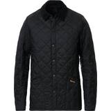 Barbour Herre - Polyamid Jakker Barbour Heritage Liddesdale Quilted Jacket - Black