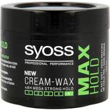 Syoss Solbeskyttelse Stylingprodukter Syoss Max Hold Cream-Wax 150ml