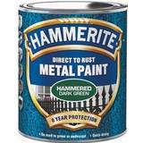 Hammerite Direct to Rust Hammered Effect Metalmaling Dark Green 0.25L