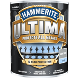 Hammerite Grå - Udendørs maling Hammerite Ultima Metalmaling Light Grey, Dark Grey 0.75L