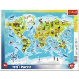 Trefl Animal World Map