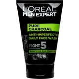 L'Oréal Paris Hudpleje L'Oréal Paris Men Expert Pure Charcoal Anti-Imperfection Daily Face Wash 100ml
