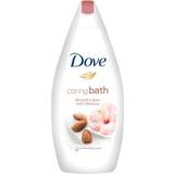 Dove Bade- & Bruseprodukter Dove Caring Bath Almond Cream with Hibiscus 750ml