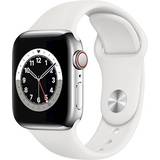 Apple Watch Series 6 Cellular 40mm Stainless Steel Case with Sport Band