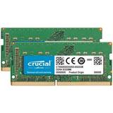 Grøn RAM Crucial SO-DIMM DDR4 2666MHz Apple 2x32GB (CT2K32G4S266M)