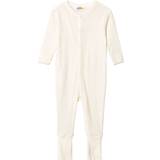 Hvid Jumpsuits Børnetøj Joha JumpSuit Wool - Off White (56140-122)