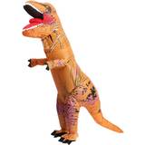 Orange Dragter & Tøj Kostumer MikaMax Selv Oppustelig Dinosaur Kostume
