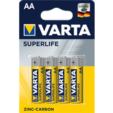 Batterier Batterier & Opladere Varta Superlife AA 4-pack